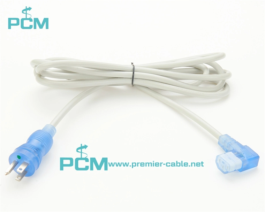 Hospital Grade Medical Power Cable 5-15 to C13