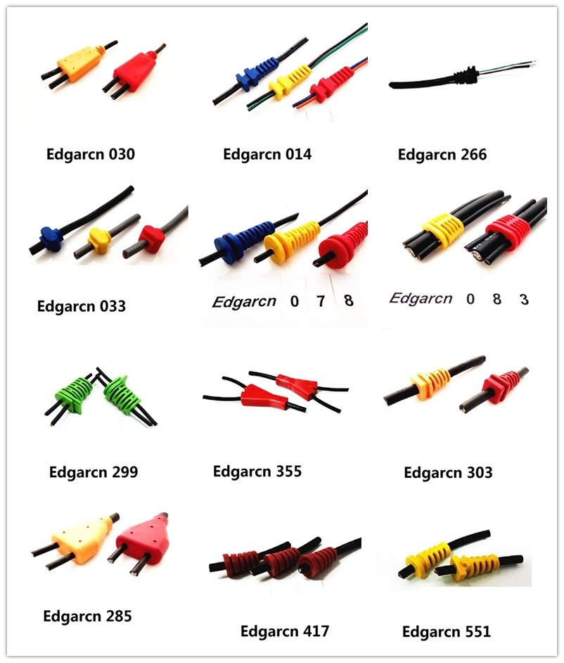 Customized Wire Harness Assembly Electrical Wiring with Strain Relief Molding Cable