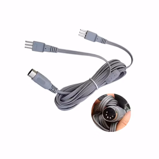 Hersteller medizinischer Kabel nach ISO 13485, kundenspezifisches Rund-, Parallel-, Flach- und Spulenkabel mit biokompatiblen TPU-TPE-Materialien nach ISO 10993 für EKG-SpO2 und medizinische Geräte