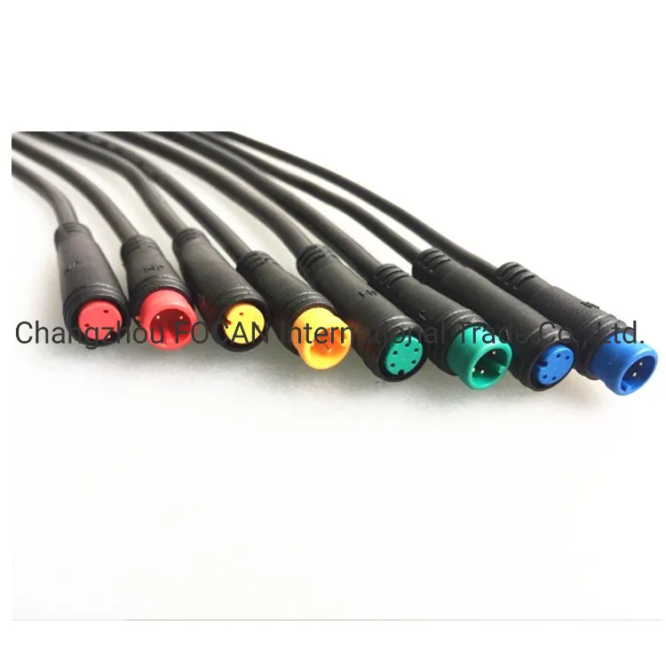 Julet 2/3/4/5/6/7pin wasserdichter Kabelanschluss für Ebrake Display Wire Ebike Elektrokabel